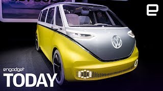 Volkswagen’s electric microbus will be USmade  Engadget Today [upl. by Annie859]