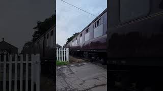 West Somerset Railway 9351 leaving Dunster Station 25102023 [upl. by Ozan]