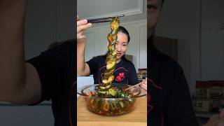 CUCUMBER KIMCHI SPIRAL … kriuk2 enak bangetttt [upl. by Patricia445]