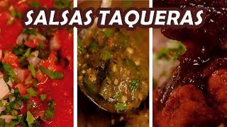 SALSAS para TACOS PERFECTOS 31  TOQUE Y SAZÓN [upl. by Nowyt]