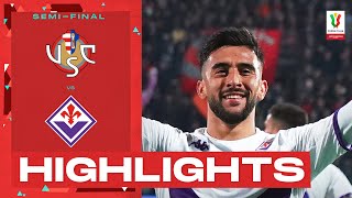 CremoneseFiorentina 02  Gonzalez Seals Win Goals amp Highlights Coppa Italia Frecciarossa 202223 [upl. by Aehsel]