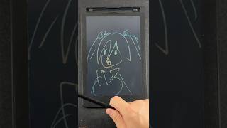 Drawing an electronic memo for Miku Hatsune miku drawing ガッチュー [upl. by Lunseth]