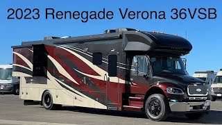 2023 Renegade Verona 36VSB  5N221270 New Jem Stone Interior [upl. by Orest340]