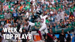 Top Plays from Week 4  NFL 2023 Highlights [upl. by Yadahs]