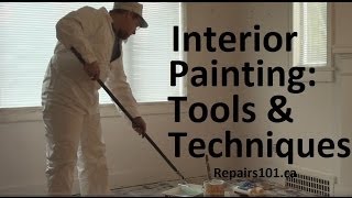 Interior Painting Tools amp Techniques [upl. by Akym879]