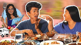 Filipino Food GALORE Mukbang  Moms Foodtruck is here [upl. by Bakeman424]