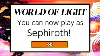 How to Unlock Sephiroth in World of Light  Super Smash Bros Ultimate [upl. by Celie]