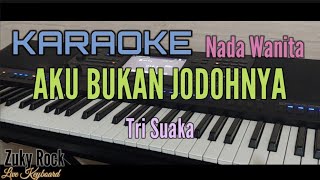 AKU BUKAN JODOHNYA Karaoke Nada Wanita Reggae Version [upl. by Capon]