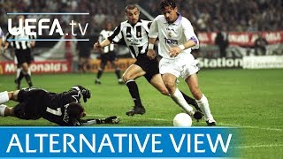 Real Madrid v Juventus Mijatovićs 1998 winner from every angle [upl. by Skvorak]