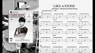 Like A Stone  Rockschool Debut Drums 2024 [upl. by Santini]