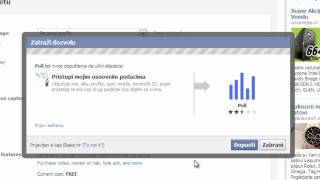 Kako Napraviti Facebook Anketu [upl. by Ramhaj897]