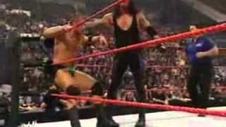 Batista vs Undertaker vs Edge Armageddon 2007 [upl. by Lyram]