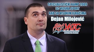 Dejan Milojevic  Rad sa visokim igracima  Specijalisticki kamp 2009 [upl. by Kearney281]