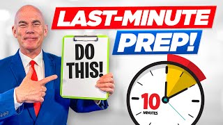 LASTMINUTE INTERVIEW PREP How To Prepare For An Interview In Under 10 Minutes [upl. by Yasmin]