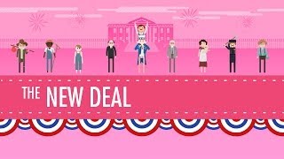 The New Deal Crash Course US History 34 [upl. by Tessa]