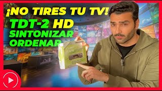 TDT2 HD  SINTONIZAR Y ORDENAR CANALES  NO tires tu TV a la BASURA [upl. by Stepha]