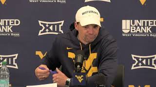 WVU Football Neal Brown Press Conference 112524 [upl. by Nicholson307]