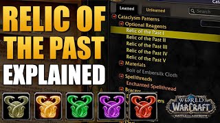 Relic of the Past explained  how it works  WoW Shadowlands gold farming gold making guides 2020 [upl. by Flavius87]