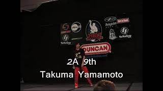 2007 world yoyo contest 2A 9th Takuma Yamamoto [upl. by Blanca]