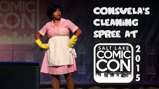 Consuelas Cleaning Spree at Salt Lake Comic Con 2015 [upl. by Kone]