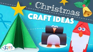 Christmas DIY for Kids  Christmas Craft Ideas  Christmas Songs for kids Kids Academy [upl. by Baal405]