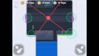 Flappy Golf 2  Shield Land Hole 4 8 flaps [upl. by Riana740]