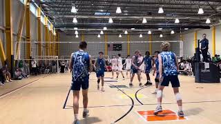 Championship 11924 NCVC 17 vs Absolute 18 blue set 3 [upl. by Ssecnirp]