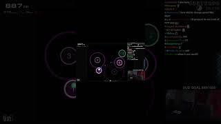 mrekk fcs 300bpm crossscreen jumps for fun osu osugame mrekk [upl. by Aihsas94]