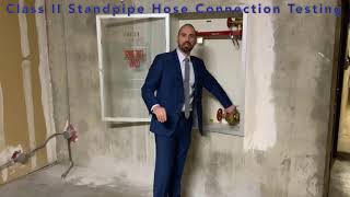 Class II Standpipe Hose Connections Inspection Testing and Maintenance [upl. by Haggi]