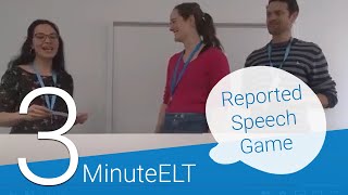 ESL Reported Speech Game [upl. by Enyahc908]