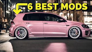 6 Must Have Mods For Volkswagen Golf R amp GTI [upl. by Lindeberg]