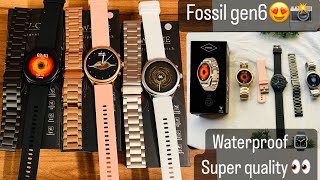 New fossil gen6 waterproof  Wearfit pro smart watch [upl. by Elam322]