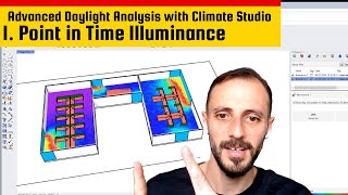 1 Analyzing Daylight at Different Times of the Year with Climate Studio rhino3d climatestudio [upl. by Eeliak]