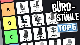 TOP 5 BÜROSTÜHLE UNTER 500 € Testsieger 2025 🔥  Die besten ergonomischen Bürostühle [upl. by Giule361]