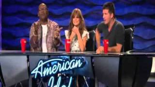 American Idol contestant embarrasses Simon Cowell [upl. by Yves751]