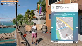 Watch Dogs 2 Gameplay PC  GTX 1050 Ti [upl. by Selrhc98]