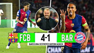 When Hansi Flick amp Barcelona Destroyed German Champions [upl. by Enneiviv]