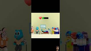 Will Herobrine choose Gumball or Joy toys funny animation minecraft memes fun funny kids [upl. by Naux870]