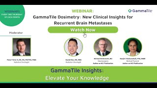 GammaTile Dosimetry New Clinical Insights for Recurrent Brain Metastases [upl. by Moyers]