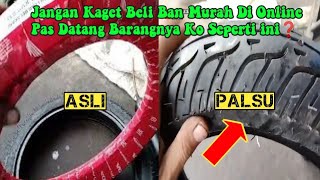 Cara membedakan ban motor asli dan ban vulkanisir viral [upl. by Janith846]