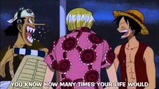 One Piece Funny Moment  Falling off Sky Island [upl. by Bea]