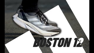 Adidas Boston 12 Review实测amp拆解：减重升级！阿迪当季慢跑之最？ [upl. by Iny]