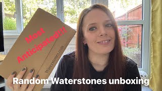 Random Waterstones Unboxing  We Solve Murders [upl. by Katinka]