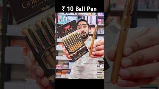 Montex Gold Touch Ball Pen Review  stationeryunboxing school stationery montex pen ballpen [upl. by Ahsieuqal49]