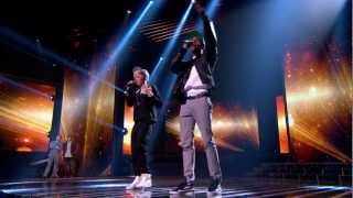 MK1 sing for survival  Live Week 3  The X Factor UK 2012 [upl. by Elaen]