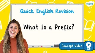 What Is a Prefix  KS2 English Concept for Kids [upl. by Anayek]