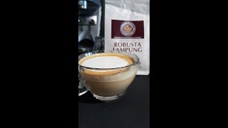 Manual Preinfusion Workflow  Cappucino  Breville Infuser  Single Origin  100 Robusta  16s [upl. by Anwahsit]