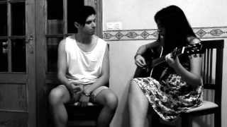 Alex Ubago ft Amaia Montero  Sin miedo a nada Acoustic Cover By Víctor Segovia ft Alba Tortosa [upl. by Mitzl464]