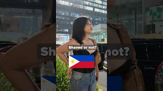 filipinas prefer shaved interview dating intimacy [upl. by Hnah]