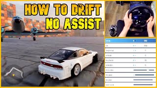 How to Drift on Wheel  CarX Drift Racing Settings Tune Initiation PART 12 [upl. by Gipson]